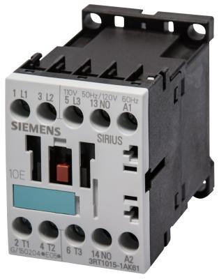 China Siemens SIRIUS 3RT1 Interruptor de contactor eléctrico 3RT101 102 103 104 3 polos en venta