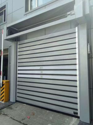 China Villa Aluminum Roll Up Door High Speed Spiral Door Industrial Roll Up Garage Doors Rust Proof for sale