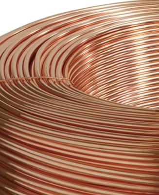 China Tubo de tubos de bobina de cobre eléctrico de 15 mm estándar ASTM B152M en venta