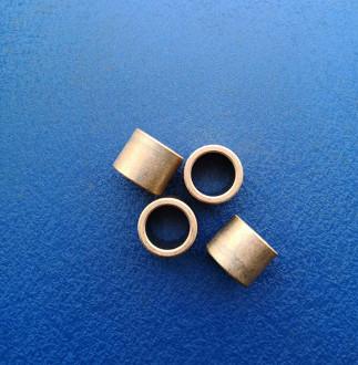 China Powder Metallurgy Flanged Bronze Bearing Copper Sleeve 15mm for sale