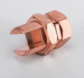China Cu-Ni Electrical Copper Connector Clamp Split Bolt for sale