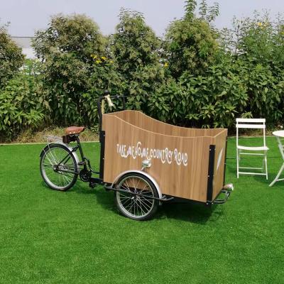 中国 Sweden Coffee Cargo Bikes Cart 2022 Adult 3 Wheel Ice Cream Cargo Bike Tricycle Coffee Trailer For Sale Malaysia 販売のため
