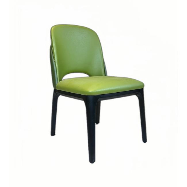 Hotel Furniture Wholesale Ash Wood PU Leather Chair Restaurant Indoor Dining Room