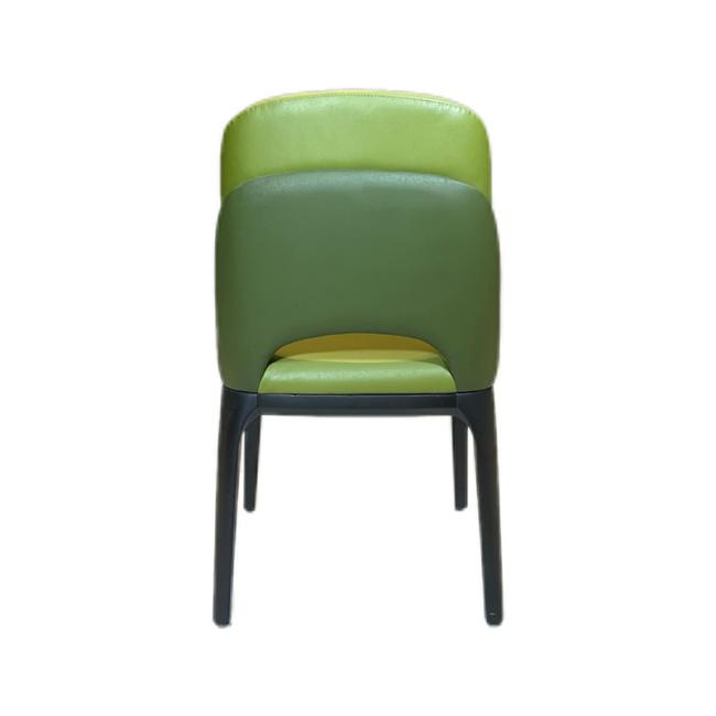 Hotel Furniture Wholesale Ash Wood PU Leather Chair Restaurant Indoor Dining Room