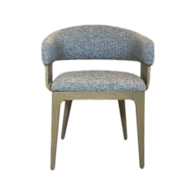 Wholesale Northern Europe Solid Wood Fabric Chair for Restaurant Dining Room Home