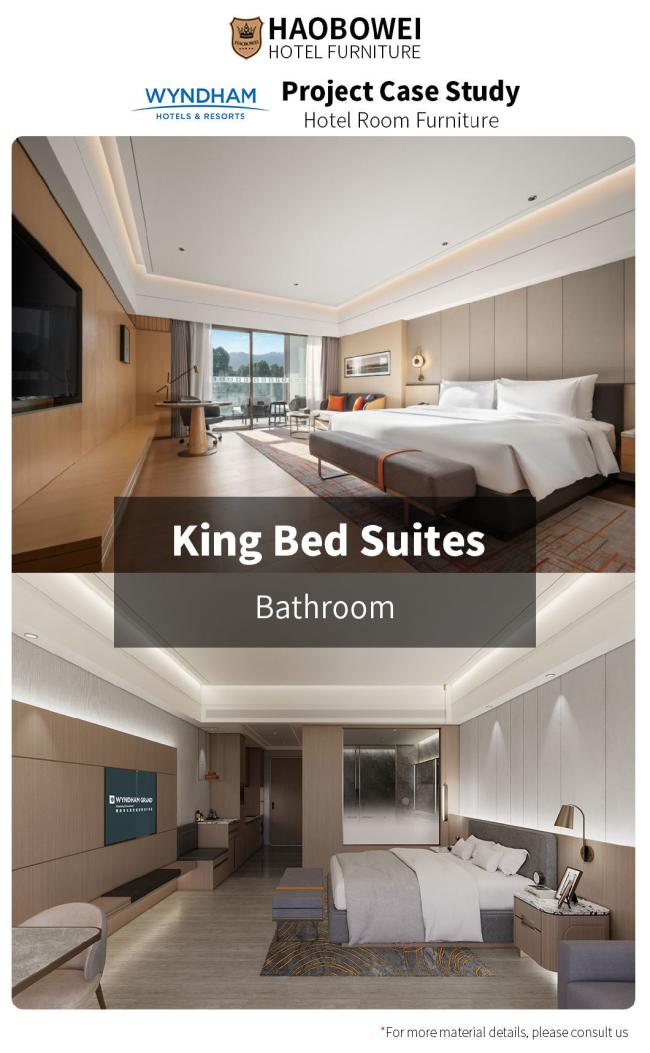 Wholesale 5 Star Resort Furniture Foshan China Luxury Style Double Bedroom Hotel