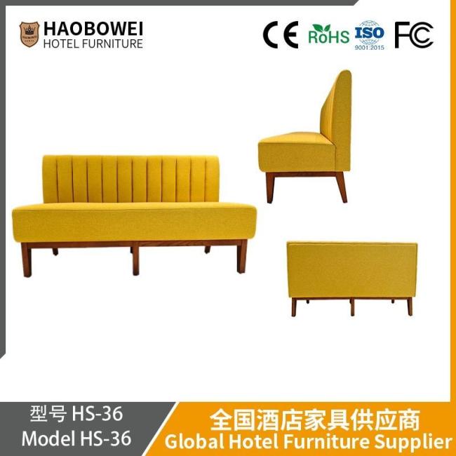 Modern Booth Sofa in Foshan, Guangdong. for Coffee Shops, Milk Tea Shops, Dessert Shops and Western Restaurants. Leisure Booth Sofa Furniture.