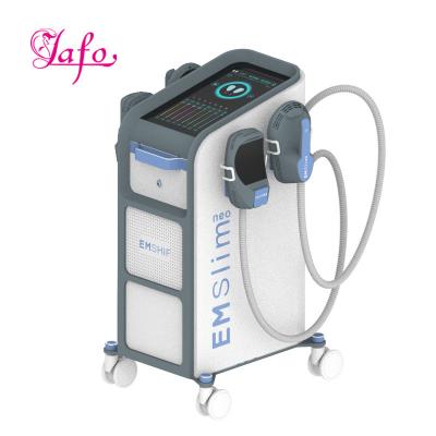 China 4 Handles EMS RF Neo 13 Tesla body slimming/muscle building/massage with cushion/butt seat for For Pelvic for sale
