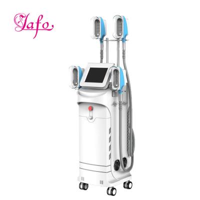 China 2021 new Cryotherapy 4D Large Area 4 Handles Lipo cryo 360 cool Fat reduce Slimming Cryo therapy Machine LF-264 for sale