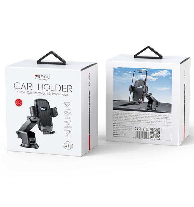 Phone holder demonstration with smartphone