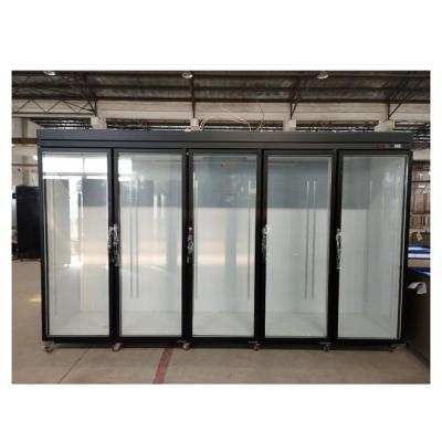 China Customized Commercial Upright Freezer And Refrigerator 6 Layers Adjustable Shelves for sale