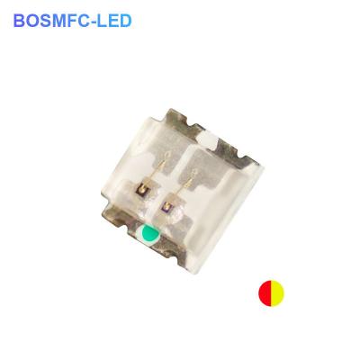 China Anti Static 0603 LED SMD Bicolor , Red Yellow 1615 Super Bright LED Chip for sale