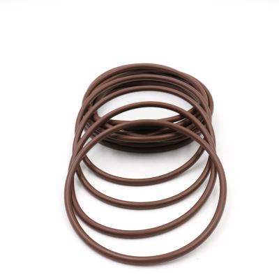 China Brown Color Pu O Ring Stander Customized Size For Mechanical for sale