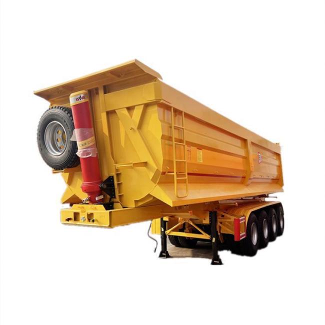 Cheap 3 Axle 60-120 Tons Used Trucks Spare Parts Low Bed Truck Trailer Low Bed Truck Semi Trailer