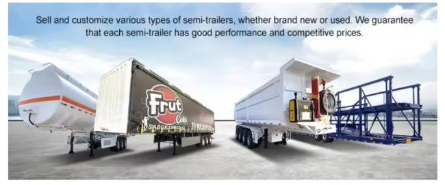 Tri Axle 20/40 Foot Flat Deck Bed Platform 40 FT Container Flatbed Semi Truck Trailer for Sale