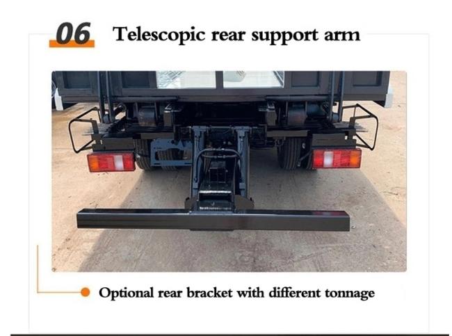 Road Recovery Towing Truck I-Suzu 5 Tons Flatbed Wrecker Towing Truck