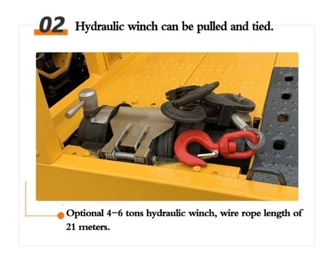 Japan I-Suzu 5 Ton Hydraulic Wrecker Tow Truck Hydraulic Wrecker Parts