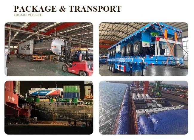 Truck Trailer Chassis, Skeleton Semi Trailer, Container Chassis