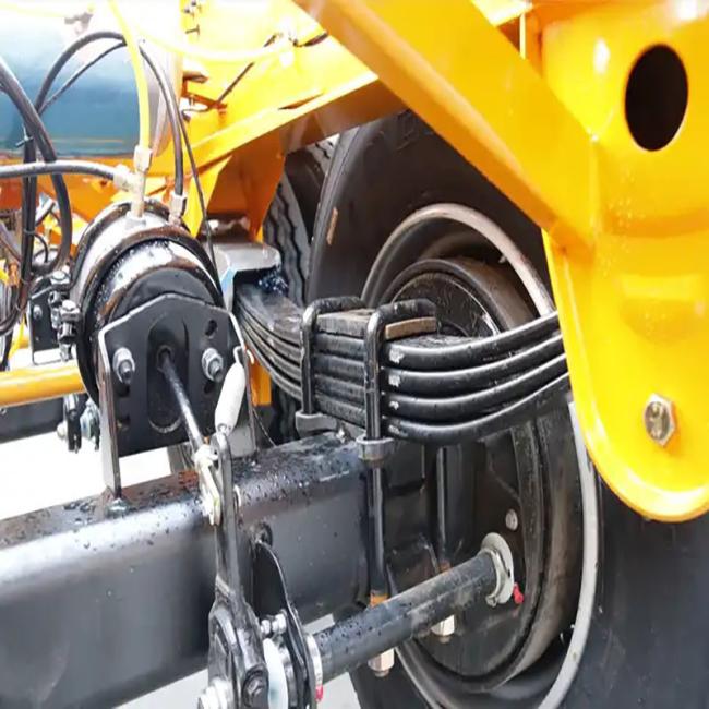 Tri-Axle Container Skeleton Semitrailer in Truck Semi Trailer