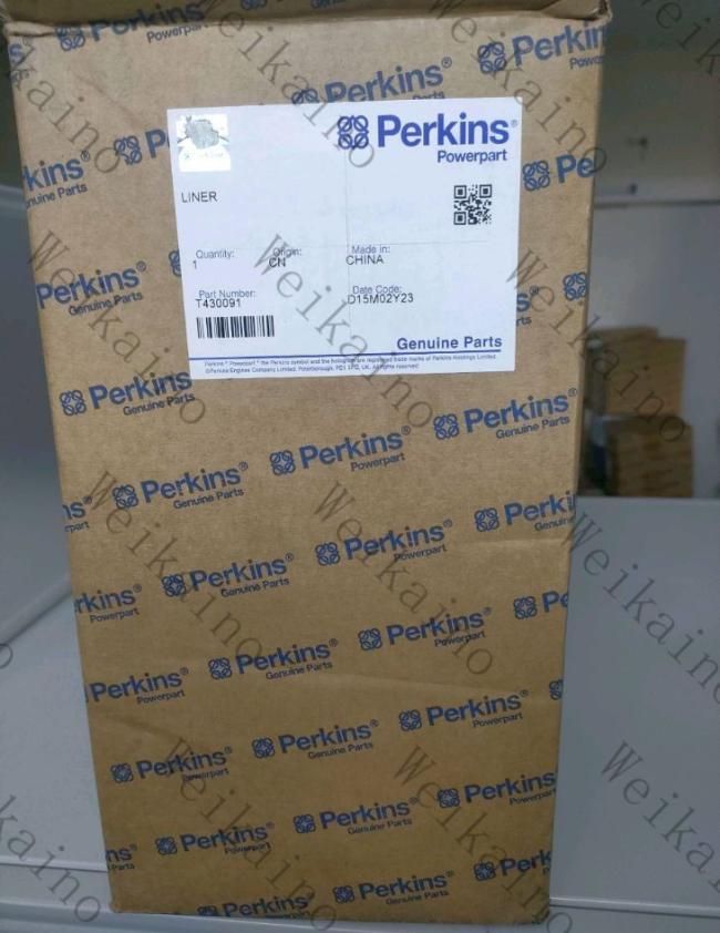 T430091 Genuine Perkins Diesel Engine Parts Cylinder Liner for 2806