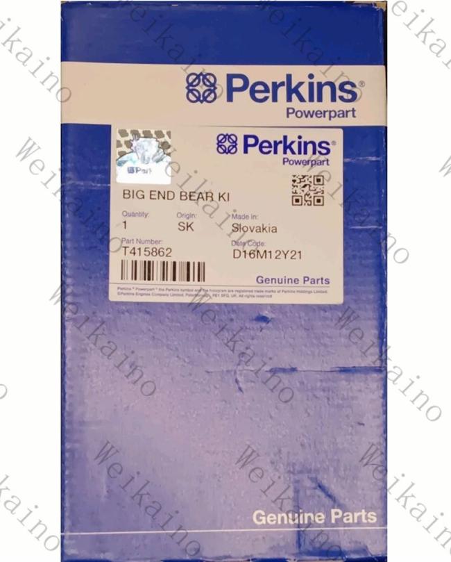 Original Brand New Perkins 1106 Engine Accessories Big End Bearing Kit T415862 C6.6