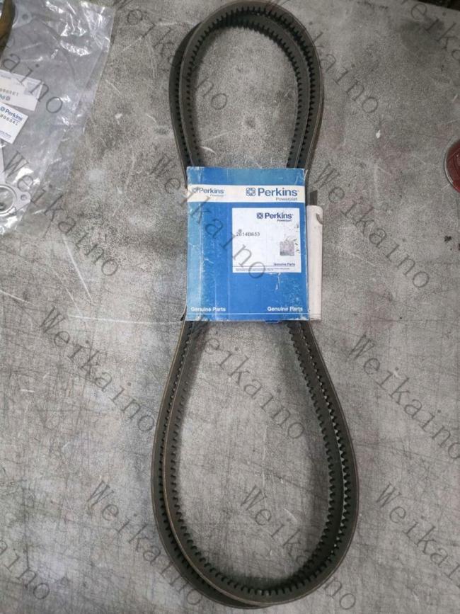 Genuine Perkins Fan Belt Original Perkins Diesel Engine Spare Parts 2614b658 2614b170 2614b653 2614b656 2614b650 2614b655 2614b652 2614b659