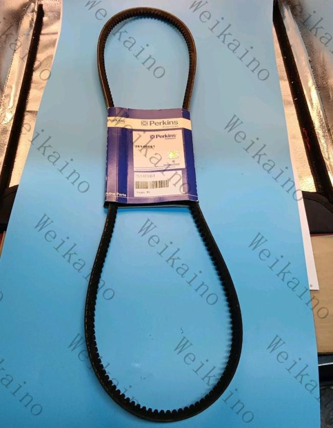 Genuine Perkins Fan Belt Original Perkins Diesel Engine Spare Parts 2614b647 2614b642 2614b643 2614b668 2614b670 2614b677 2614b674 2614b661