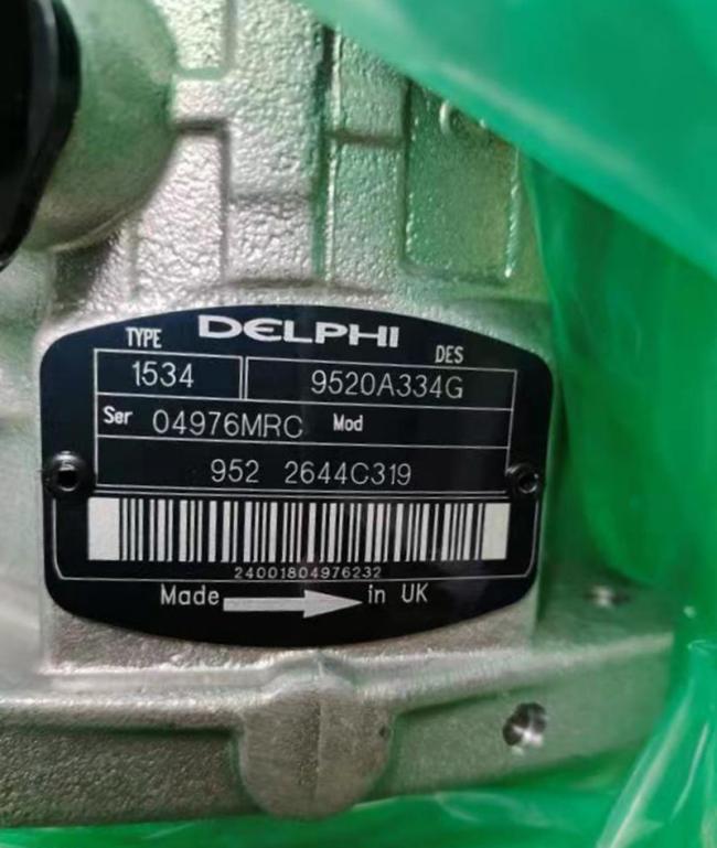2644c319/22 9520A330g Perkins Fuel Injection Pump
