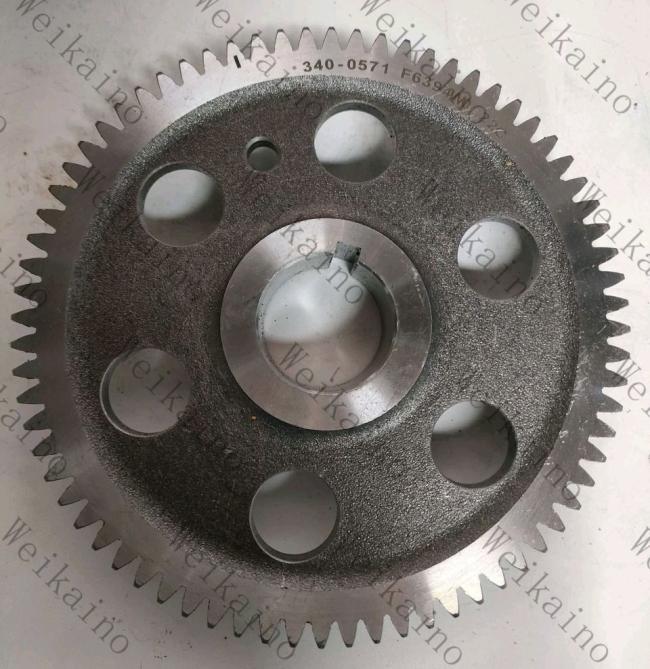 T407464 340-0571 Perkins Engine Camshaft Gear 72-Teeth for 1204 1206 Series