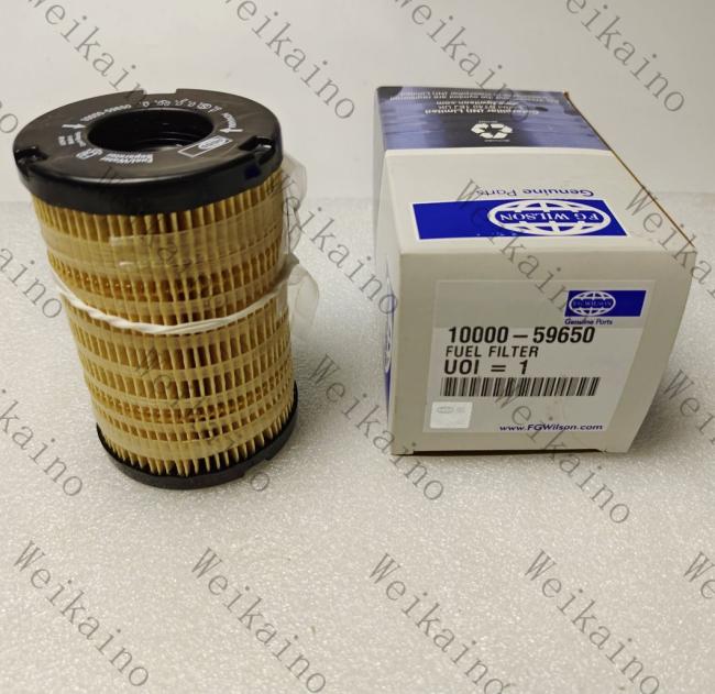 10000-59650 4816635 Genuine Fg Wilson Generator Set Diesel Engine Fuel Filter for Perkins 1103 1104 1106 Series