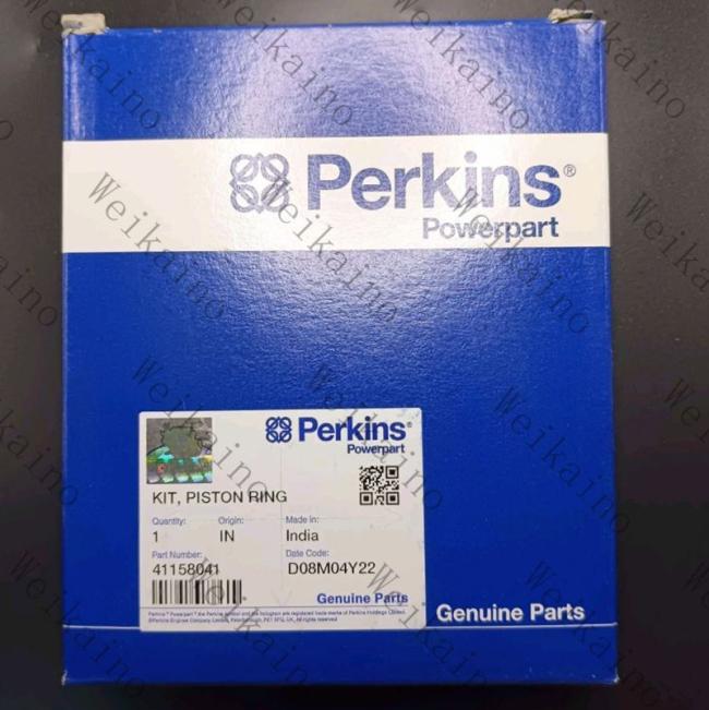 41158041 Genuine Perkins Engine Parts Piston Ring Kit 4.236 6.354