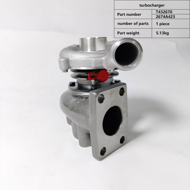 Perkins 1103 Turbocharger T432670 2674A423 558-6961