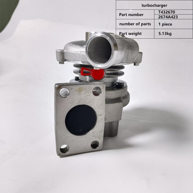 Perkins 1103 Turbocharger T432670 2674A423 558-6961