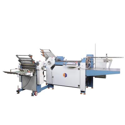 China Professional Industrial Paper Folding Machine 360mm Width Gear Driving Type OEM for sale