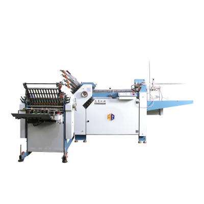 China Cross Fold A4 Paper Folding Machine With 8 Buckle Plate Non Skid Wear Proof for sale
