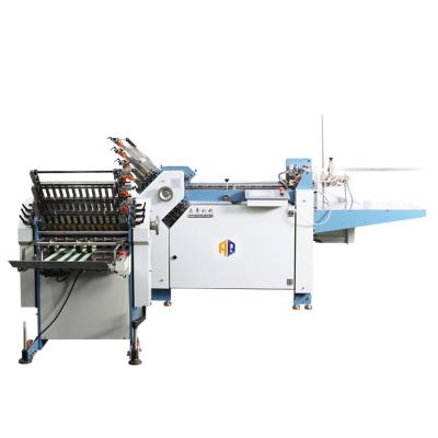 China 380V Heavy Duty A3 Paper Folding Machine With Three Hole Suction Wheel for sale