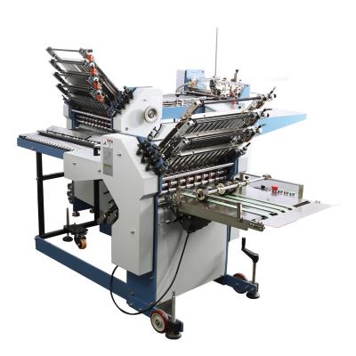 China Industrial Paper Fold Machine Fully Automatic 480mm Width For Booklet for sale