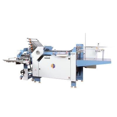 China Fully Automatic Book Folding Machine 360mm Width 180m / Min Speed for sale