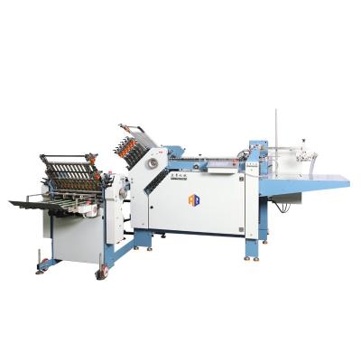 China Heavy Duty A4 Paper Folding Machine 360mm Width For Booklet Folding for sale