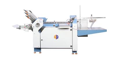 China máquina del plegamiento del papel comercial 380V, 6 máquina de plegamiento de letra de la placa A4 de la hebilla en venta