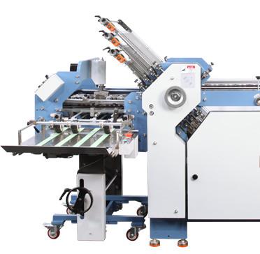 China Automatic Industrial Knife Folding Machine With 6 Buckle Plate for sale