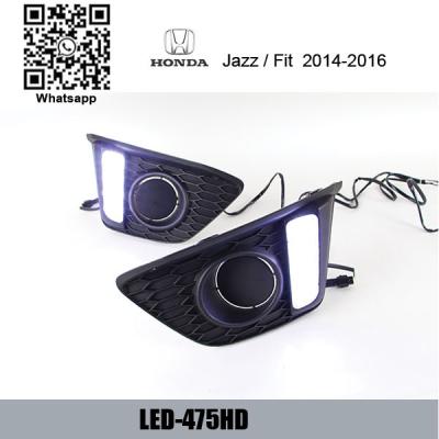 China Honda Fit DRL Jazz Southeast Asia Car LED Daytime Running Lights factory for sale