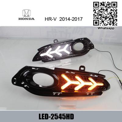 China Honda HRV 2014-2017 DRL LED Daytime driving turn signal Fog Lights for sale