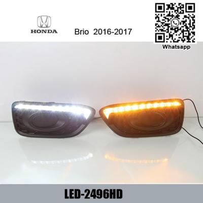 China Honda Brio Car DRL LED Daytime Running Light led driving lights for sale