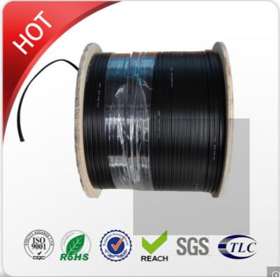China 2 Core Outdoor FTTH Fiber Optic Cable Internet Connection Long Distance Communication In G657A Fiber for sale