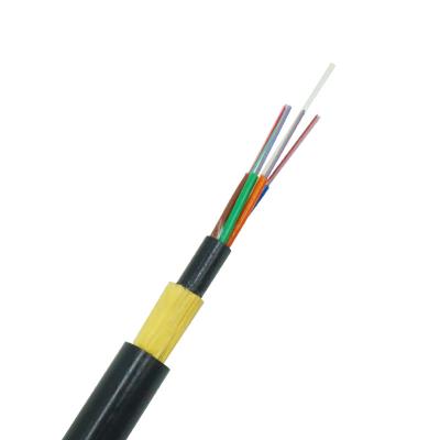 China All-Dielectric Self-Supporting Outdoor Aerial ADSS 8 Core Fiber Optic Cable Span 100-1000m for sale