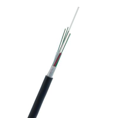China 4 cable de fribra óptica al aire libre aéreo no-metálico del cable GYFTY del tubo flojo de la base en venta