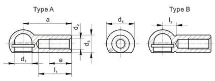Ball Seats For Ball Joints DIN 71805 M5 M6 M8 M10 M12 M14