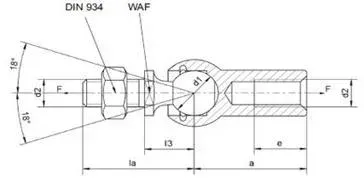 Zinc Plate, Withe/White-blue Or Yellow Passivated Axial Joints Similar To DIN71802