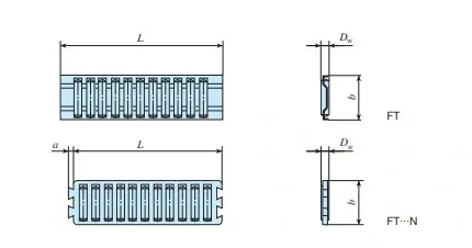 FT4030 30x150 mm Linear Flat Roller Bearings